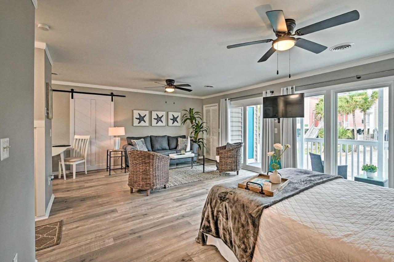 Surfside Beach Couples Retreat With Balcony! Миртл-Бич Экстерьер фото